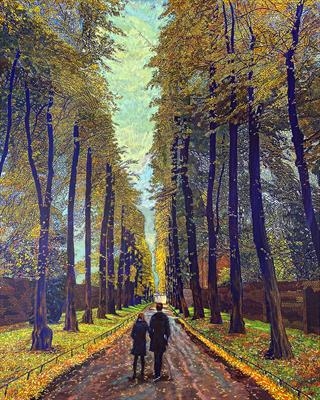 Autumnal Mosaic, Grande Allee - Peter Thornborough