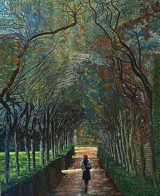 Cloistered Walk, Ham House, Richmond - Peter Thornborough