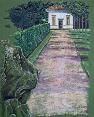Lion Keeps Watch - Peter Thornborough