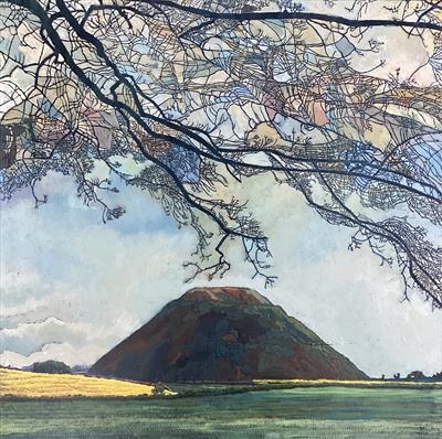 Stained glass Silbury - Peter Thornborough