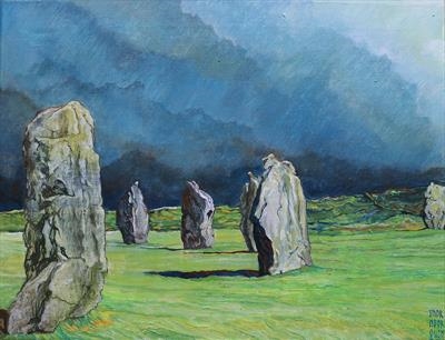 Summer Storm, Avebury - Peter Thornborough